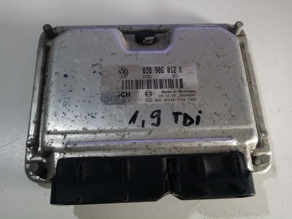 ECU Calculator motor VW Golf4 1.9TDI 0281010111 038906012K