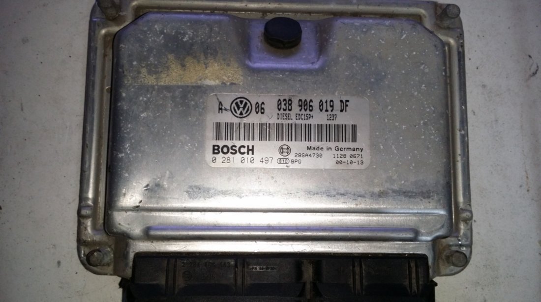 ECU Calculator motor VW Golf4 1.9TDI 0281010497 038906019DF