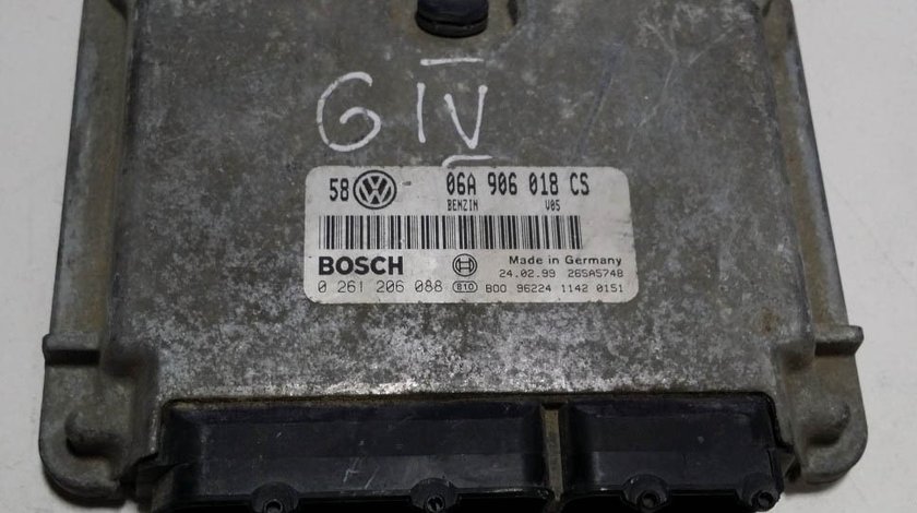 ECU Calculator motor VW Golf4 2.0 0261206088 06A906018CS
