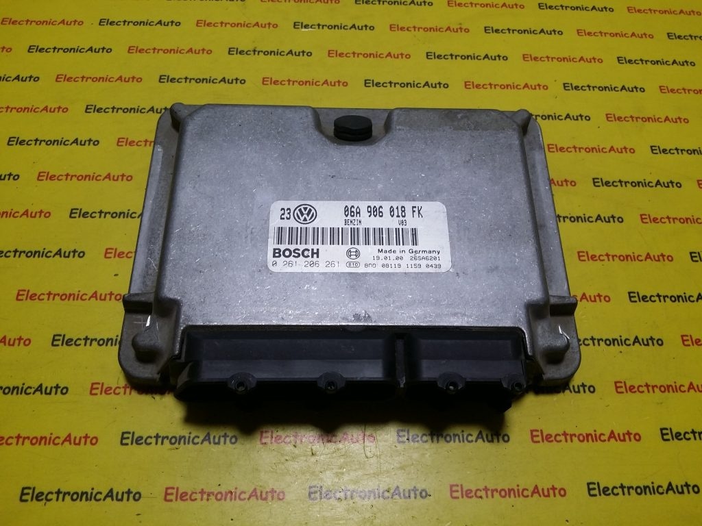 ECU Calculator motor VW Golf4 2.0 0261206261, 06A906018FK