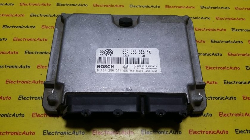 ECU Calculator motor VW Golf4 2.0 0261206261, 06A906018FK