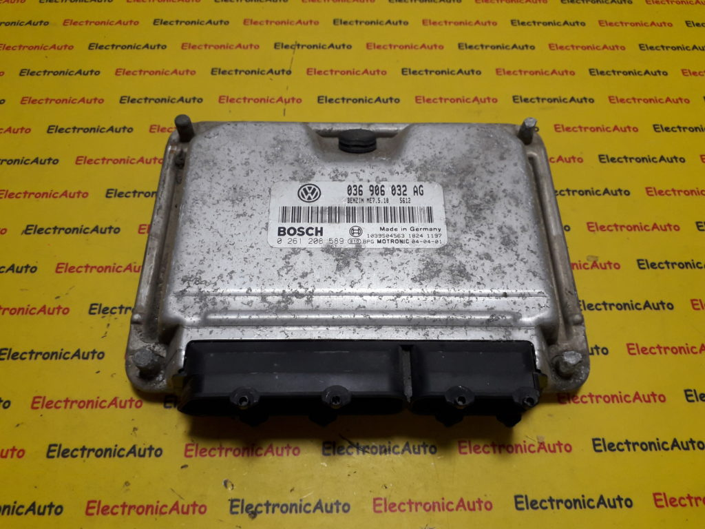 ECU Calculator motor VW Golf5 1.4, 0261208589, 036906032AG,