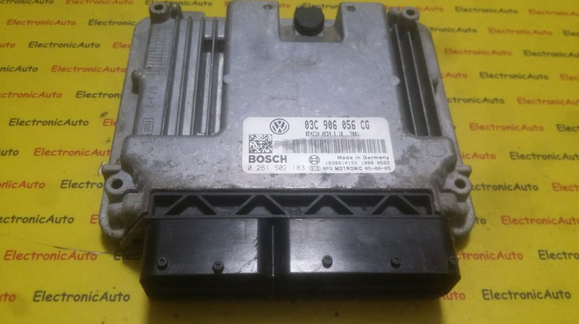 ECU Calculator motor VW Golf5 1.6 0261S02183, 03C906056CG