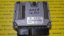 ECU Calculator motor VW Golf5 1.6FSI 0261S02071, 0...