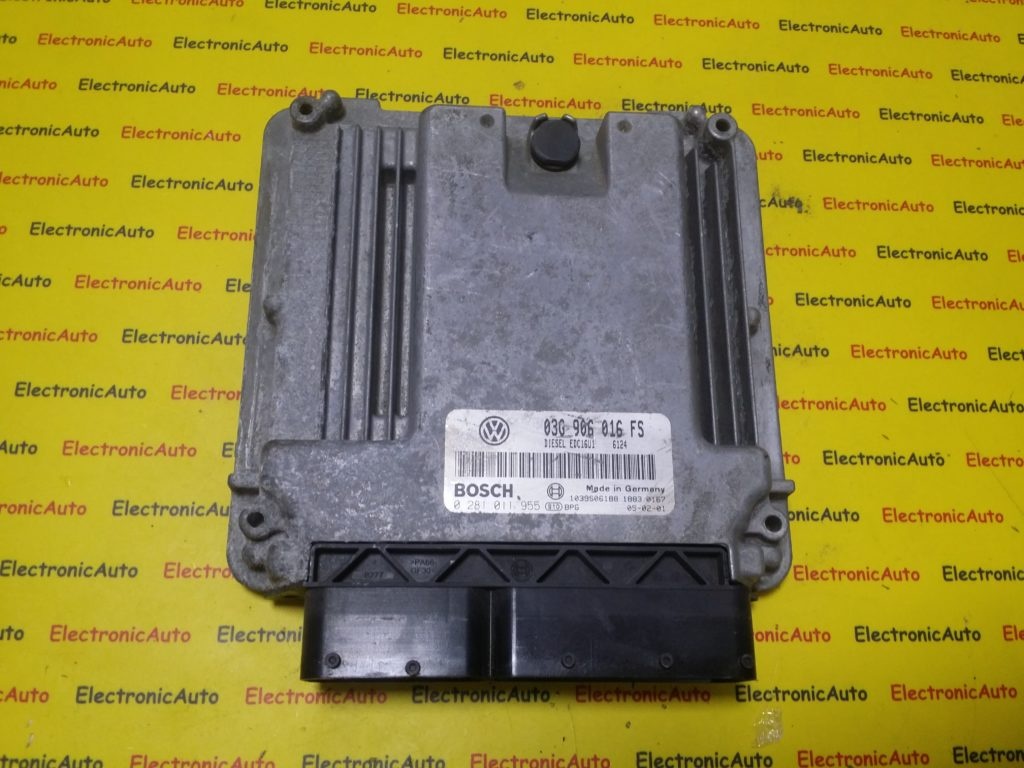 ECU Calculator motor VW Golf5 1.9 tdi 0281011955, 03G906016FS