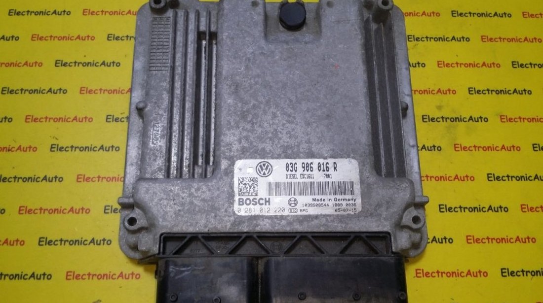 ECU Calculator motor VW Golf5 1.9 tdi 0281012220, 03G906016R