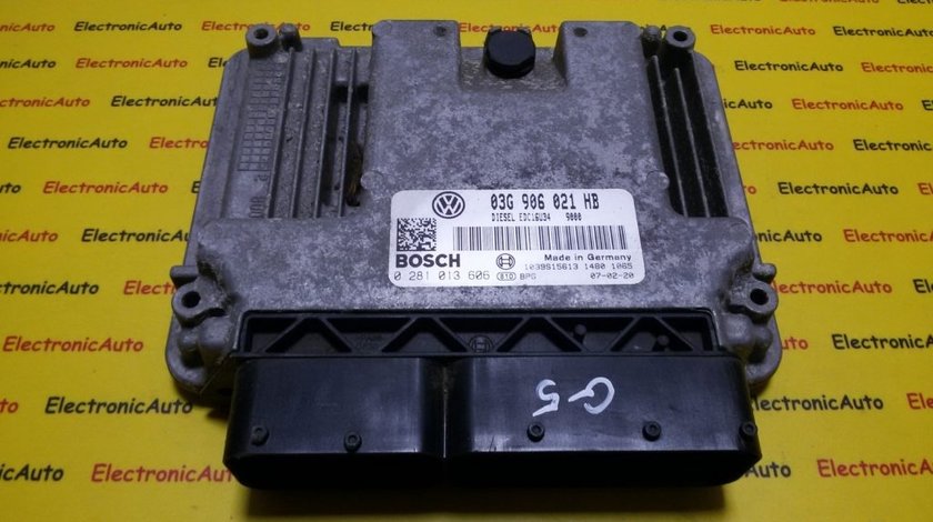 ECU Calculator motor VW Golf5 1.9 tdi 0281013606, 03G906021HB