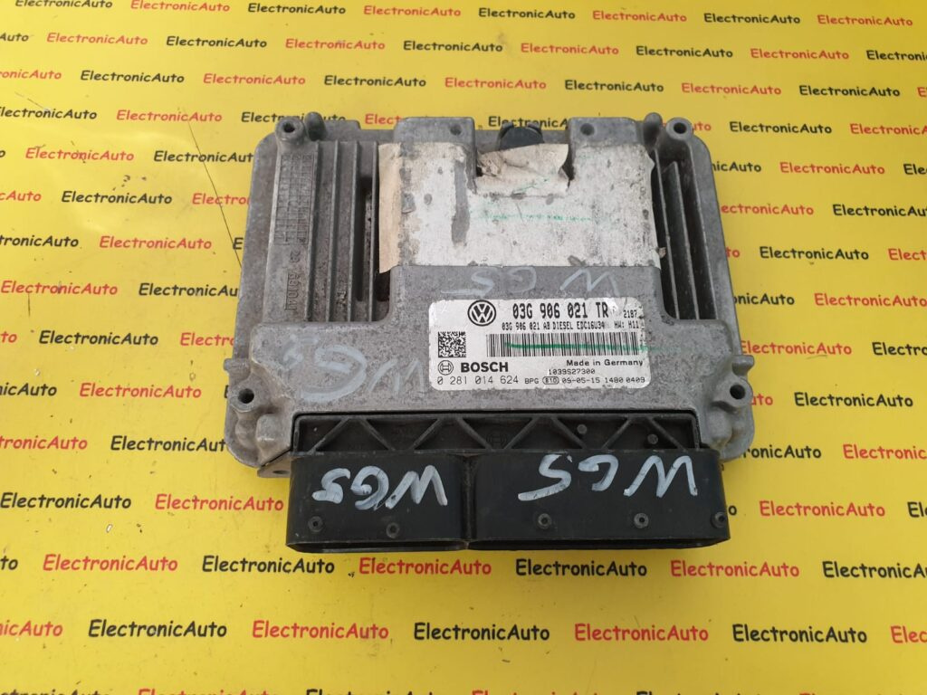 ECU Calculator Motor VW Golf5 1.9 TDi, 03G906021TR, 0281014624, EDC16U34,