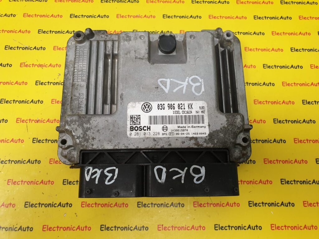 ECU Calculator Motor VW Golf5 2.0TDi, 0281013228, 03G906021KK, EDC16U34