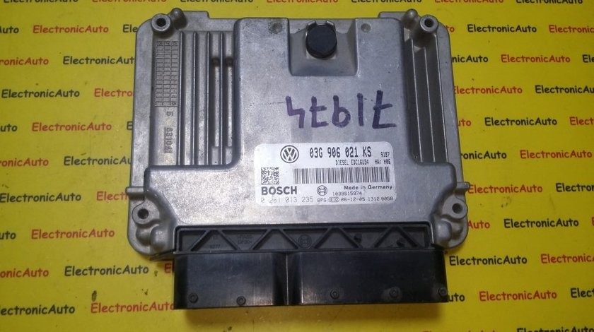 ECU Calculator motor VW Golf5 2.0TDI 0281013235, 03G906021KS