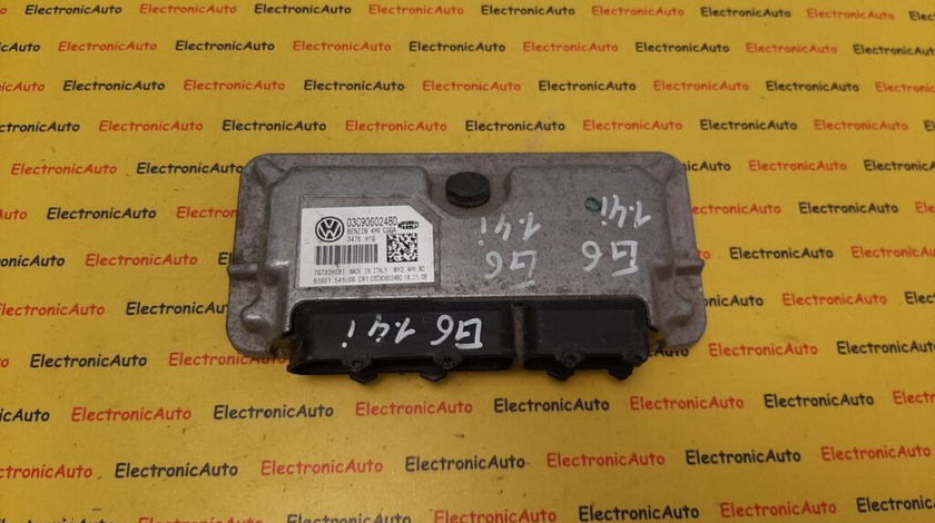 ECU Calculator motor VW Golf6 1.4 03C906024BD, MY24HVBD