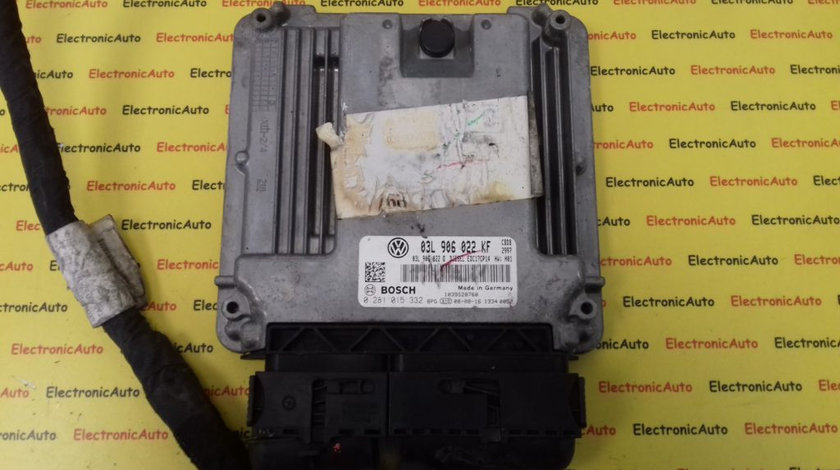 ECU Calculator Motor Vw Jetta 2.0TDI, 0281015332, 03L906022KF