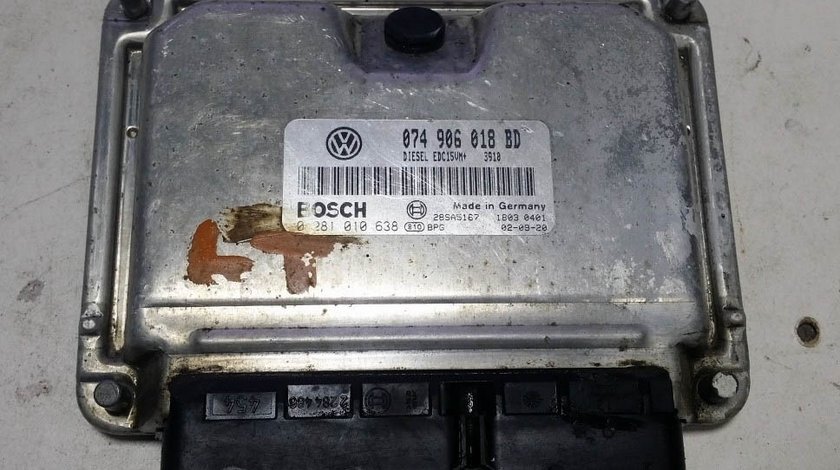 ECU Calculator motor VW LT 2.5 tdi 0281010638 074906018BD