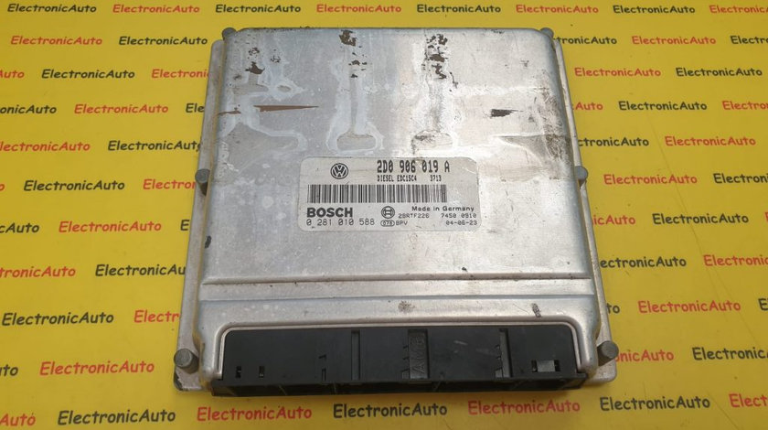 ECU Calculator motor VW LT 2.8TDI 0281010588, 2D0906019A