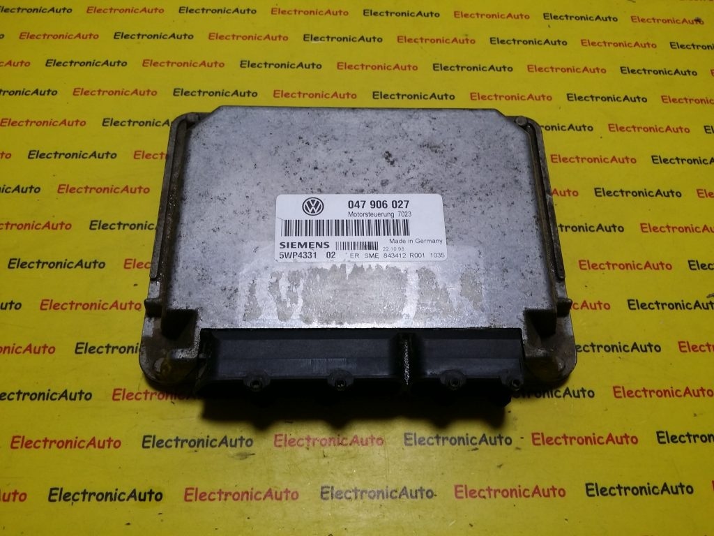 ECU Calculator motor VW Lupo 1.0 047906027, 5WP433102