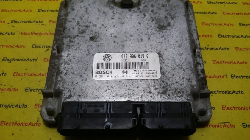 ECU Calculator Motor VW Lupo 1.2TDi, 0281010258, 045906019Q,