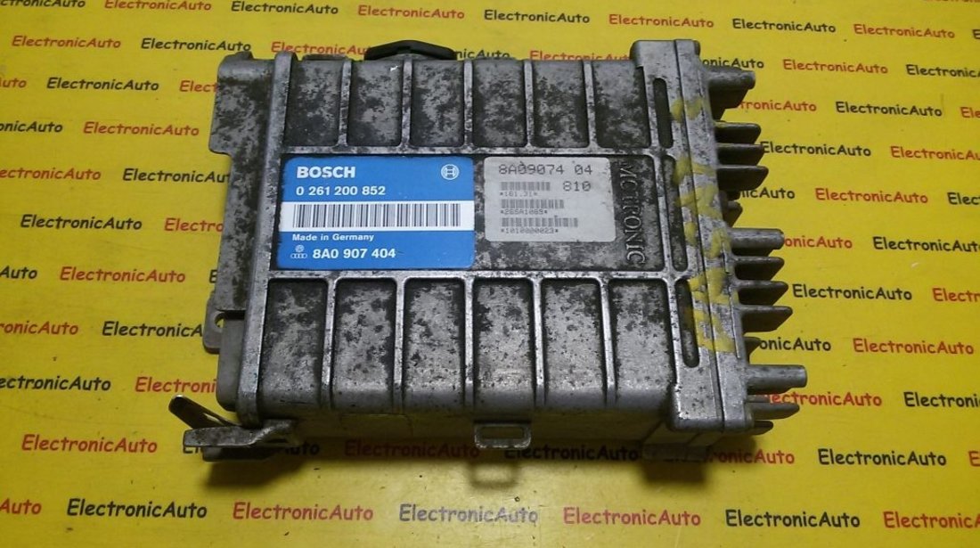 ECU Calculator motor VW Passat 0261200852, 8A0907404