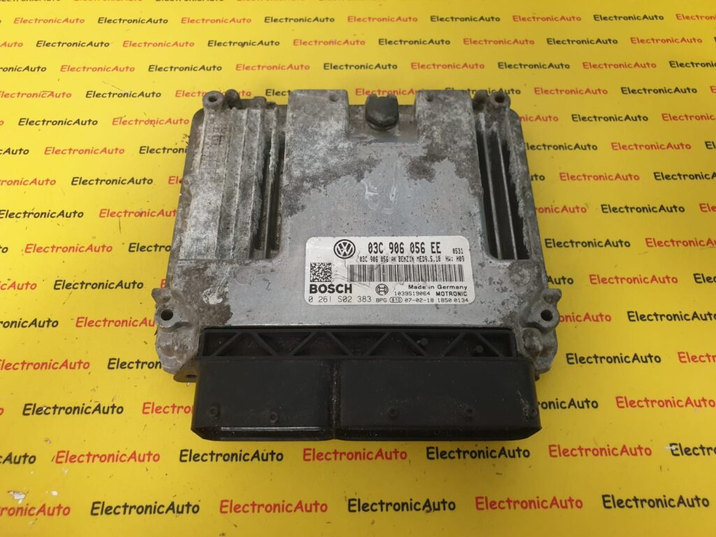 ECU Calculator Motor VW Passat, 03C906056EE, 0261S02383, MED9.5.10, BPG,