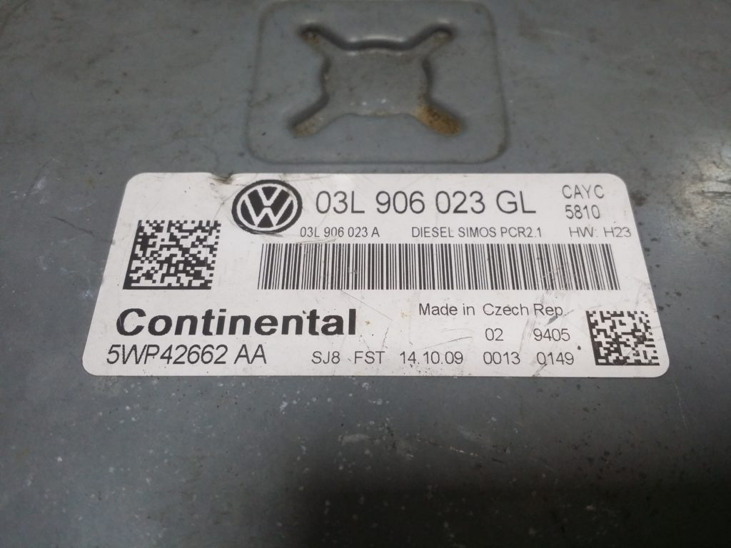 ECU Calculator Motor Vw Passat 1.6 tdi, 03L906023GL, 5WP42662AA, PCR2.1,