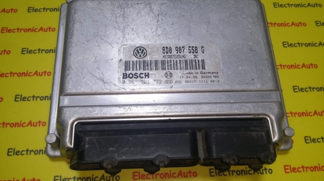 ECU Calculator motor VW Passat 1.8 0261204773, 8D0907558G