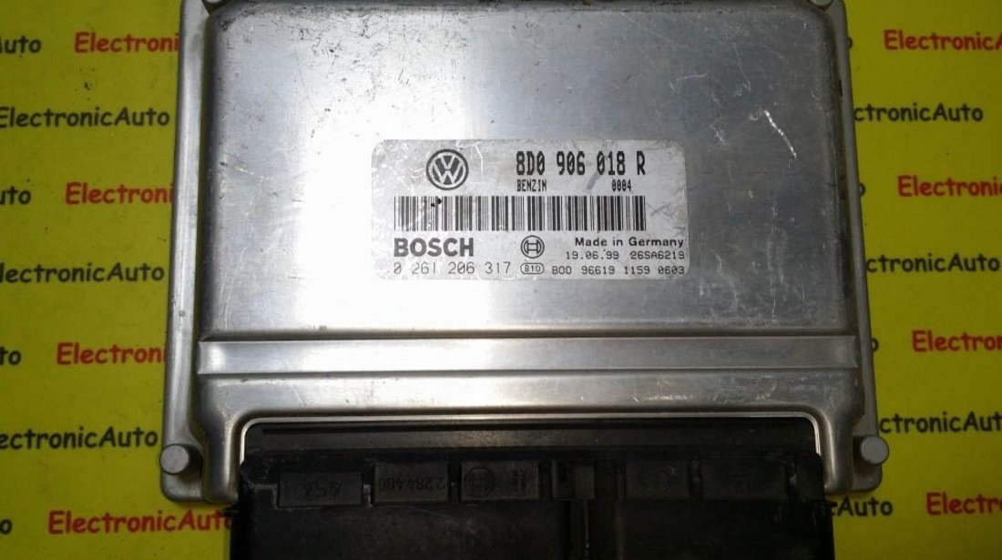ECU Calculator motor VW Passat 1.8 0261206317