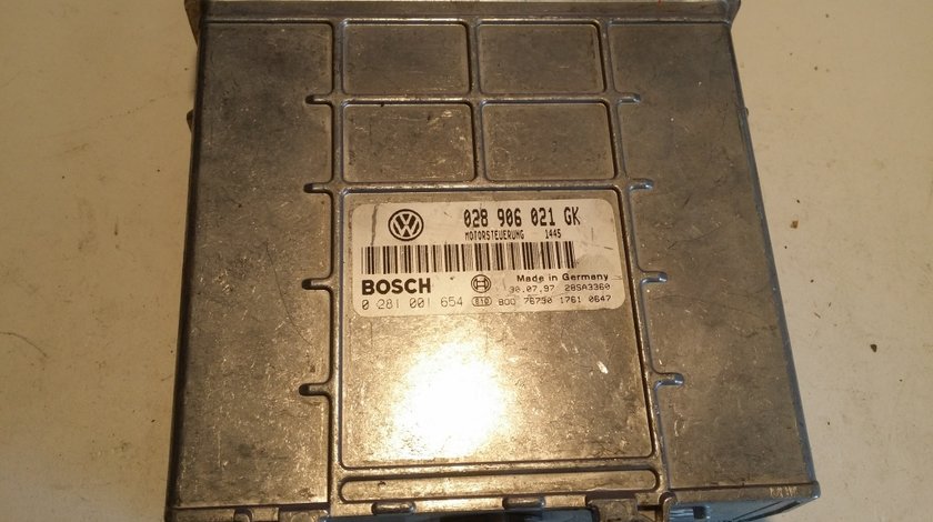 ECU Calculator motor VW Passat 1.9 028906021GK 0281001654