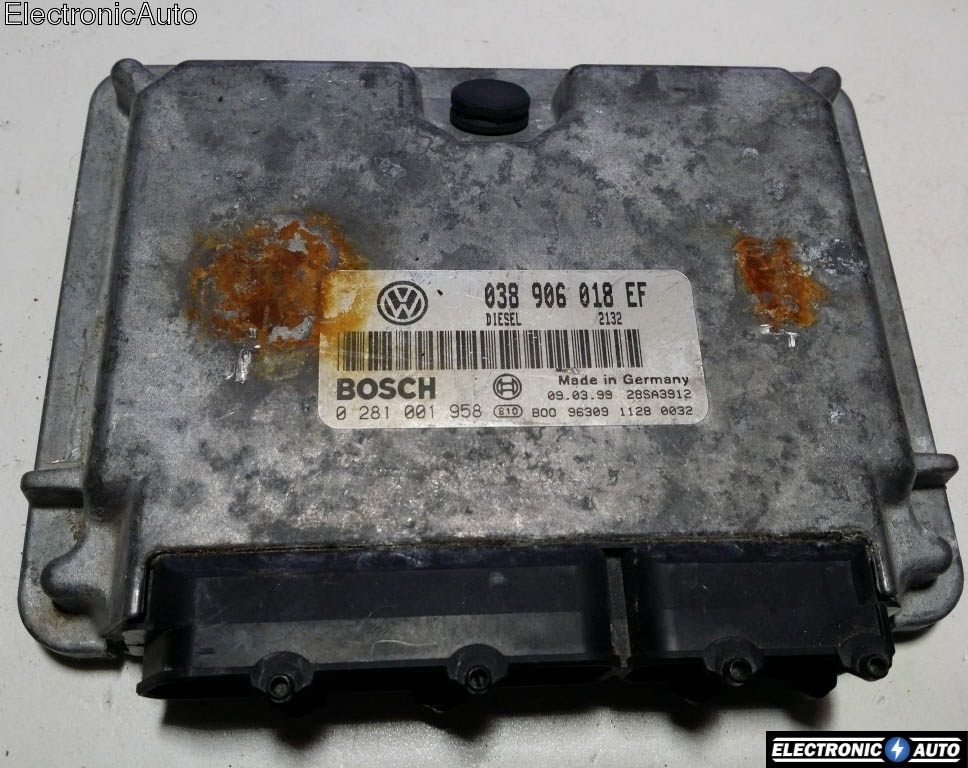 ECU Calculator motor VW Passat 1, 9 TDI, 0281001958 038906018EF