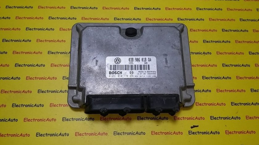 ECU Calculator motor VW Passat 1.9 tdi 0281010170, 038906018GA