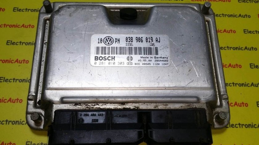 ECU Calculator motor VW Passat 1.9 tdi 0281010303 038906019AJ
