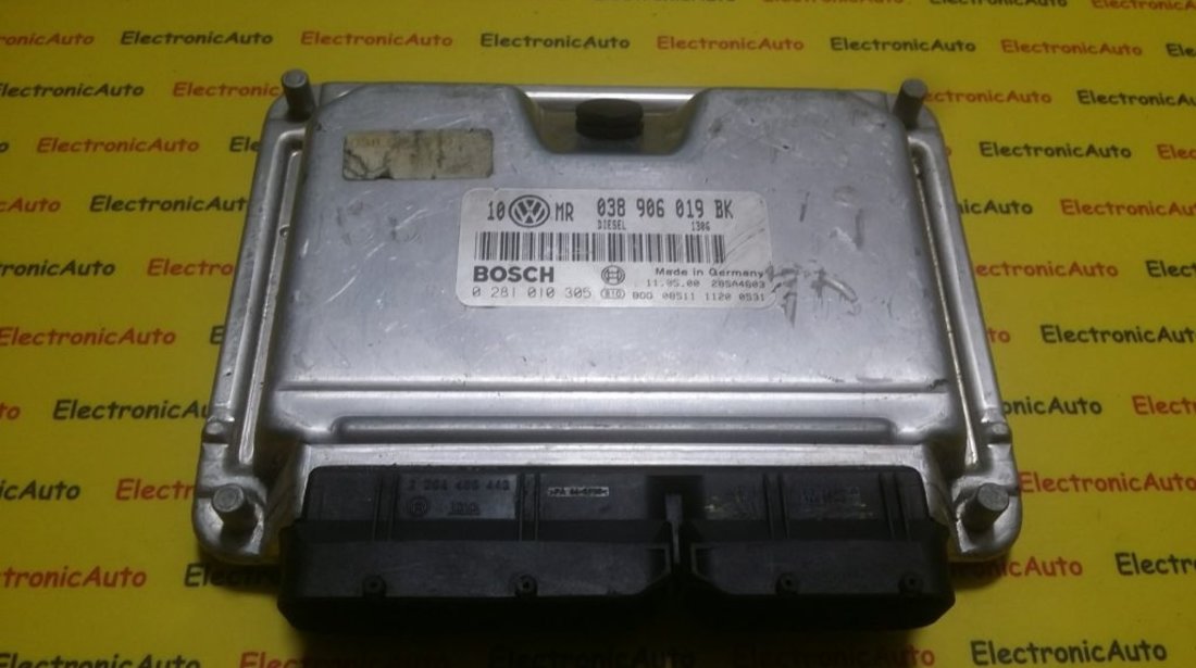 ECU Calculator motor VW Passat 1.9 tdi 0281010305, 038906019BK