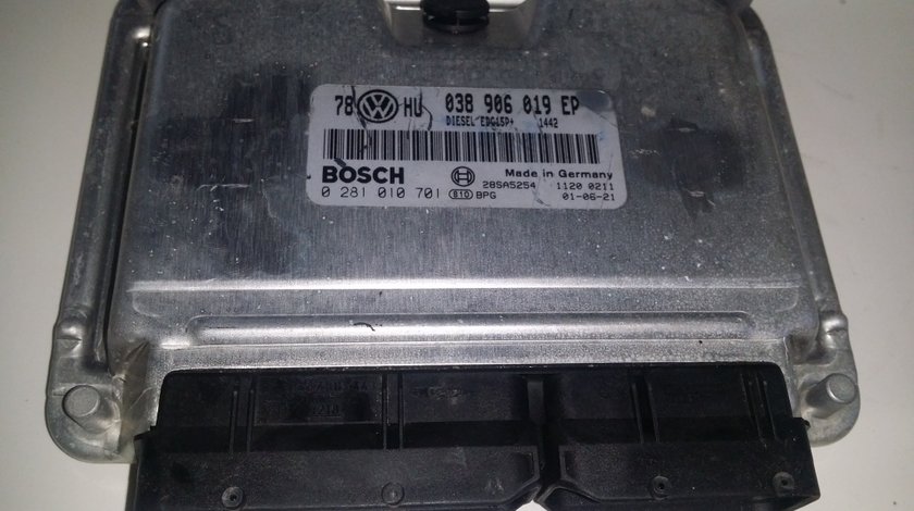 ECU Calculator motor VW Passat 1.9 tdi 0281010701 038906019EP