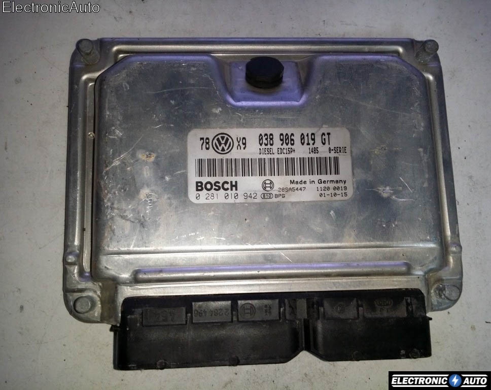 ECU Calculator motor VW Passat 1.9 tdi 0281010942 038906019GT