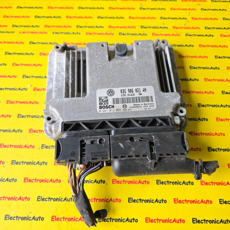 ECU Calculator motor VW Passat 1.9 tdi, 0281012085, 03G906021AN,