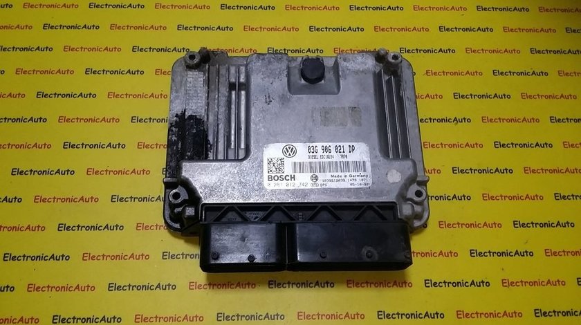 ECU Calculator motor VW Passat 1.9 tdi 0281012742, 03G906021DP, BKC