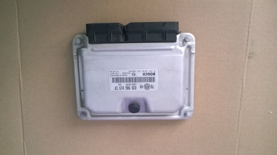 ECU calculator motor VW Passat 1.9 tdi DIESEL AVB 101cp cod 038906019 CP