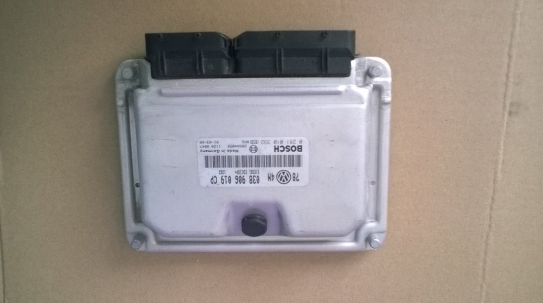 ECU calculator motor VW Passat 1.9 tdi DIESEL AVB 101cp cod 038906019 CP