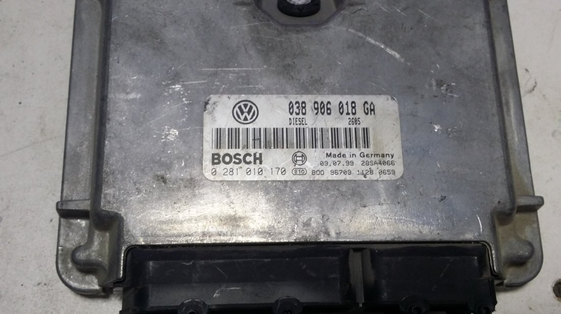 ECU Calculator motor VW Passat 1.9TDI 0281010170 EDC15V AFN