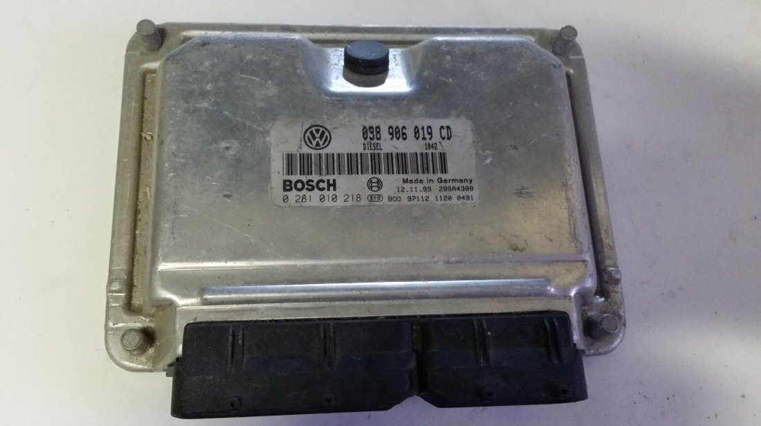 ECU Calculator motor VW Passat 1.9TDI 0281010218