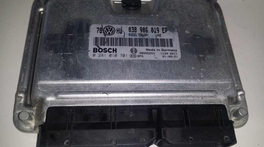 ECU Calculator motor VW Passat 1.9TDI 0281010701 038906019EP