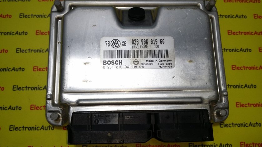 ECU Calculator motor VW Passat 1.9TDI 0281010941 038906019GQ