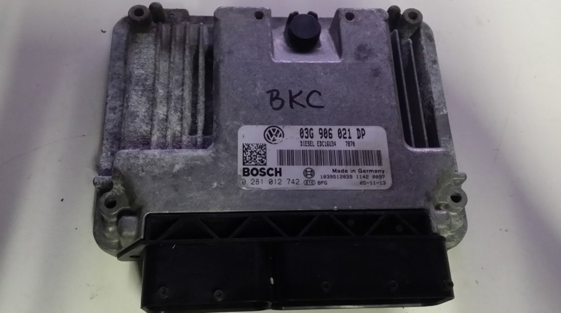 ECU Calculator motor VW Passat 1.9TDI 0281012742 BKC