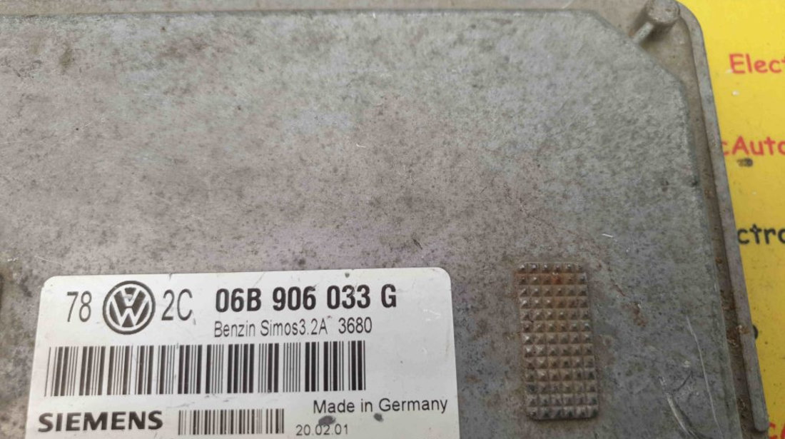 ECU Calculator Motor VW Passat 2.0, 06B906033G, 5WP40043 02, Simos3.2A