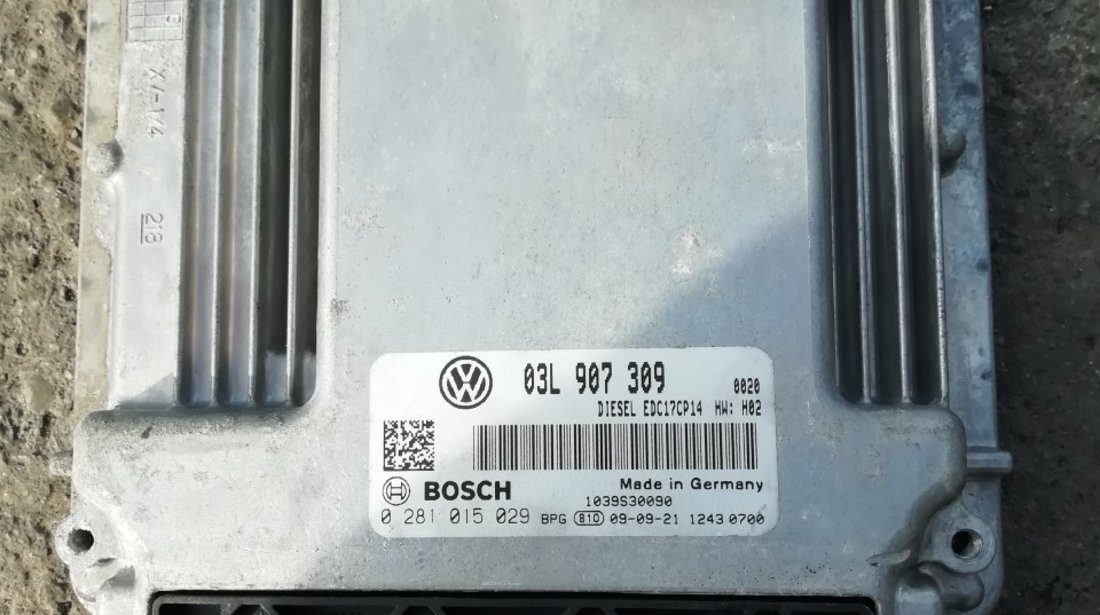 ECU Calculator Motor VW Passat 2.0 TDI 03L907309 / 03l 907 309