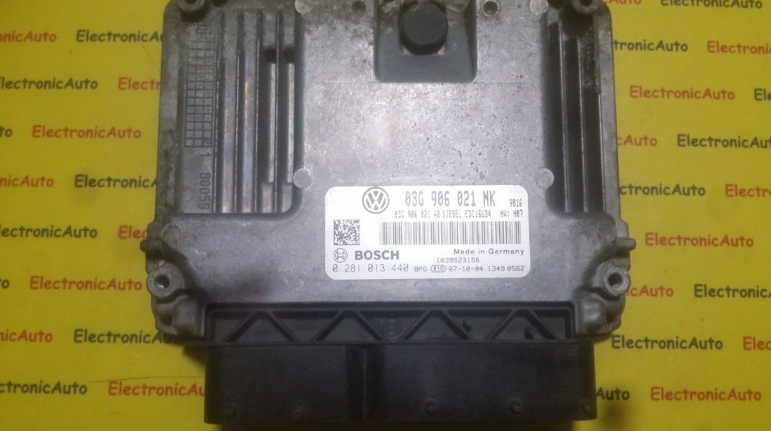 ECU Calculator motor VW Passat 2.0TDI 0281013440, 03G906021NK