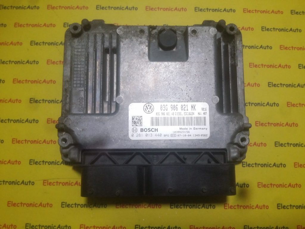 ECU Calculator motor VW Passat 2.0TDI, 0281013440, 03G906021NK,