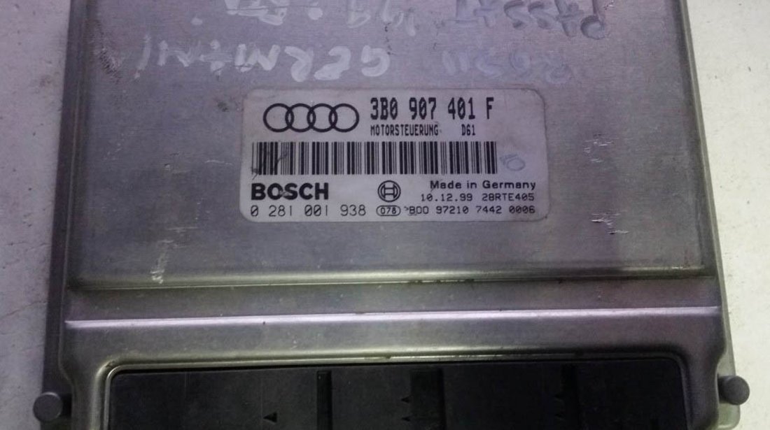 ECU Calculator motor VW Passat 2.5 tdi 0281001938