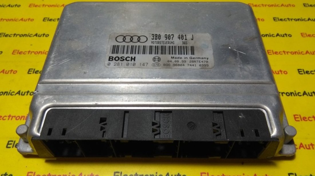 ECU Calculator motor VW Passat 2.5 tdi 0281010147, 3B0907401J