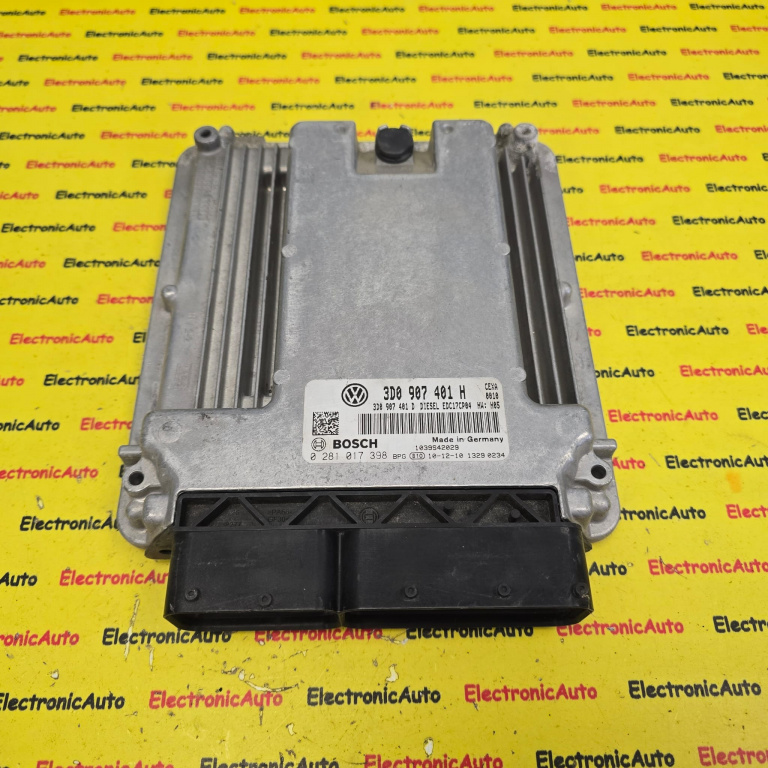 ECU Calculator motor VW Phaeton 3.0TDI, 3D0907401H, 0281017398,