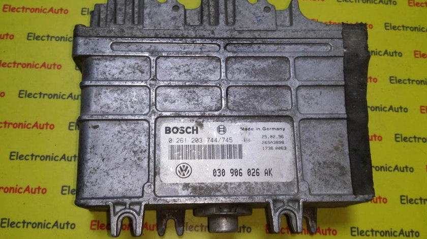 ECU Calculator motor VW Polo 1.0 0261203744/745, 030906026AK