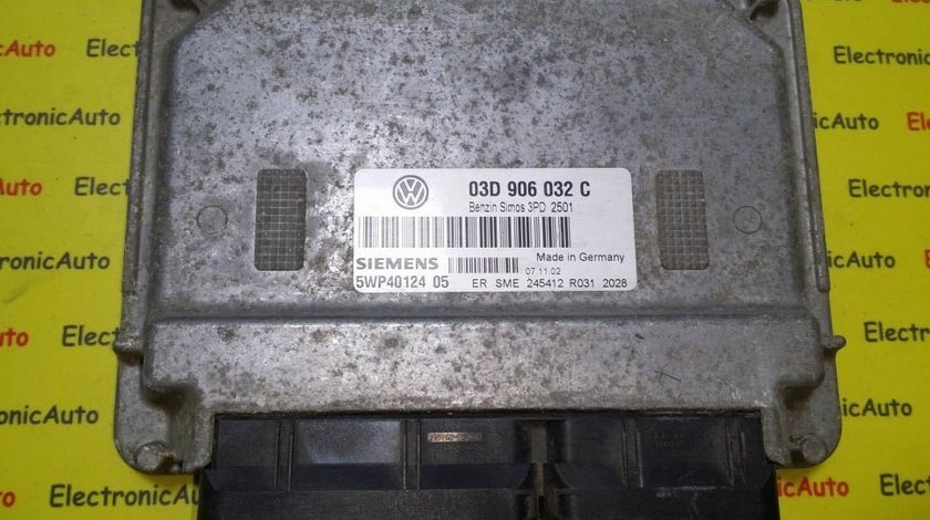 ECU Calculator motor VW Polo 1.2 03D906032C, 5WP4012405